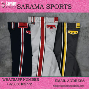 Ensemble d'uniformes de baseball personnalisés Chemises Pantalons Bande d'impression de logo par sublimation Vêtements de baseball et softball, - Product Image 2