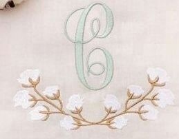 100% Cotton Hand Embroidery Linen Guest Tea <b>Towels</b> - Product Image 2