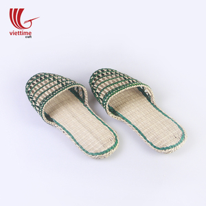 Sandales en paille de mer en gros, sandales d'intérieur en paille de mer pour hôtels et spas - Product Image 3