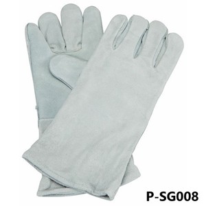 Gants à main en cuir industriel sur mesure, gants de soudage de protection en peau de vache fendue et en peau de mouton avec échantillon gratuit - Product Image 1