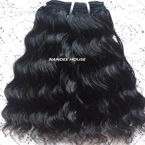 Venta al por mayor de extensiones de cabello Remy indio rizado Premium sin procesar de alta calidad cruda vietnamita virgen cabello humano Jerry Curl - Product Image 1