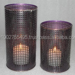 Stylish Ins Christmas Decor Metal <b>Tea</b> <b>Light</b> Candle <b>Holder</b> Perforated Design Home Decor Pillar Candle <b>Holders</b> Other Candle Jars - Product Image 4