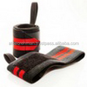 Muñequeras Deportivas GAF de Alta Calidad Antideslizantes de Algodón/Nailon para Levantamiento de Pesas con Cierre de Gancho y Bucle, Color y Logotipo Personalizables, Unisex - Product Image 4