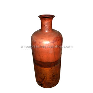 Maceta Decorativa para el Hogar, Jarrones de Metal, Jarrón de Metal de Aluminio de Estilo Antiguo de Mediados de Siglo, Hecho a Mano, al por Mayor - Product Image 6