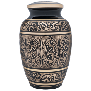 RABEH Multicolor Aluminum Metal Adult <b>Memorial</b> Cremation Urn with Unique American Style Designs for Human Cremation Ashes - Product Image 4