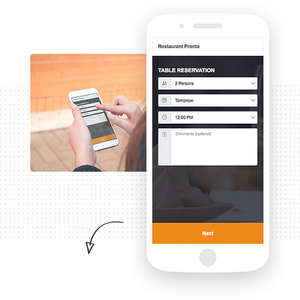 Développeur d'applications Restaurant Réservation Enterprise Logiciel pris en charge sur les systèmes d'exploitation Mac et Android en version stock - Product Image 1