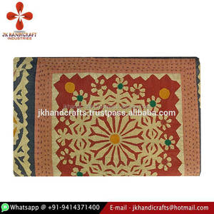 Cubrecama Hecho a Mano Tamaño Queen de Proveedor Oro - Product Image 1