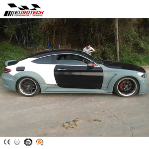 Kit carrosserie style PD pour <span class=keywords><strong>MB</strong></span> Classe C W205, pare-chocs avant convertible pour <span class=keywords><strong>MB</strong></span> Classe C Coupé C63, pare-chocs 2015-2017 - Product Image 4