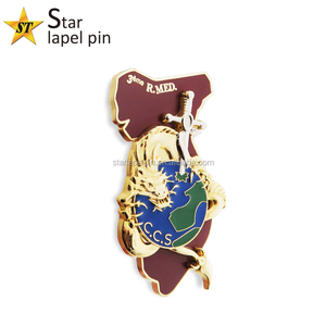Benutzer definierte einfache Design quadratische Schweden und Japan Anstecknadel weiche Emaille <span class=keywords><strong>Pin</strong></span> - Product Image 3