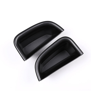 2 pz Nero Maniglia Della Porta Anteriore Contenitore di Scatola di Immagazzinaggio Del Supporto Del Vassoio Per <span class=keywords><strong>Volvo</strong></span> S90 <span class=keywords><strong>Accessori</strong></span> Auto Per Guida A Sinistra - Product Image 1