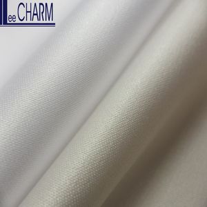CS615 Taiwan Elegant Ivory Duchess Mystique Satin Bridal <strong>Fabric</strong> Stock - Product Image 5