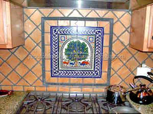งานฝีมือตกแต่งแขวนผนังภาพจิตรกรรมฝาผนังหินอ่อนโมเสคศิลปะภาพกระเบื้อง - Product Image 5