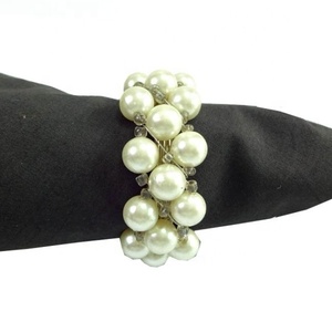 Vaisselle Décoration Rond De Serviette Forme Arrondie Stockage De Papier De Soie Cristal Diamant Décoratif Rond De Serviette - Product Image 2