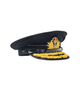 Pakistan Vente en gros Haute qualité Exigence client Logo OEM Service Design Royal Admiral Chapeaux - Product Image 3