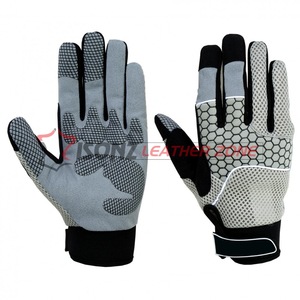 Guantes de Mecánico de Cuero de Alta Calidad con Características Anti-Calor y Antideslizantes, Longitud de 10 Pulgadas - Product Image 1