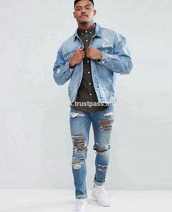 เดรสผ้าเดนิมแขนยาวเสื้อยีนส์ผ้าฝ้ายออกแบบได้ตามต้องการ - Product Image 3