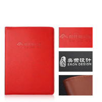 Carpeta de cuero PU A4 personalizada profesional para ejecutivos Portapapeles de conferencias de Gerente de logotipo personalizado para archivar