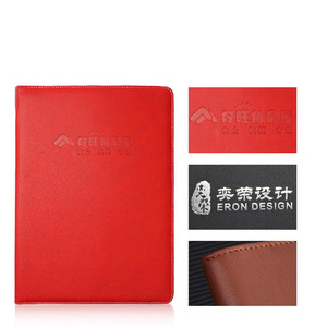 Tùy chỉnh chuyên nghiệp A4 PU <span class=keywords><strong>Leather</strong></span> thư mục cho Giám đốc điều hành biểu tượng tùy chỉnh Quản lý hội nghị clipboard cho nộp hồ sơ - Product Image 3