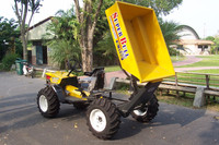 Palm Olie Tractor 4*4 Wd Loader En Dumper Multifunctionele Farm Oogsten