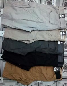 Pantalones Cargo de Algodón 100% para Hombre, Marca [Brand], Seis Bolsillos, con Cinturón, para Adultos, Primavera, Tallas 30-40 - Product Image 6