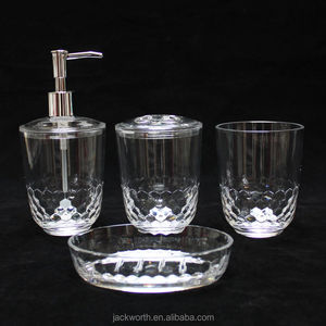 Juego de baño acrílico Diagonal, lustre arcoíris - Product Image 6