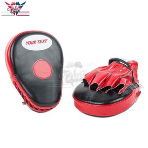 Gants de mise au point incurvés, noir/rouge, Arts martiaux, Sanda, cible d'entraînement, poinçon de mise au point, sacs de sable, karaté - Product Image 2