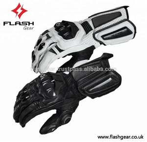 Gants de Moto en cuir, pour motard, sur mesure, gants de protection, 50 pièces - Product Image 4