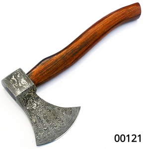 Tùy chỉnh BÚA RÌU giả mạo Damascus thép Viking Tomahawk với gỗ xử lý DIY Lớp 4-inch cắt cạnh - Product Image 3