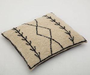 Maroc utilisant de la laine naturelle et des colorants housses de coussin en laine marocaine taie d'oreiller marocaine housses de coussin maison décorative - Product Image 1