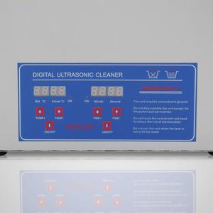 Vendita calda Sihao cina forte digitale ad ultrasuoni pulitore da bagno in acciaio inox 3L serbatoio fonte di energia elettrica con Timer di calore - Product Image 6