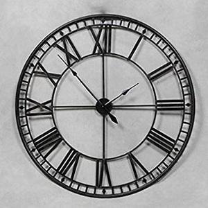 Grande Horloge Murale Vintage Art Déco Nouveau Numérique PC Métal Décor Style Antique Maison Noël Vacances Décor Élégant Boîte Emballage - Product Image 3