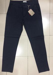 Pantalones de sarga mezclados de algodón y LICRA para hombre, 100% de calidad de exportación, se envía por lote/envío - Product Image 2