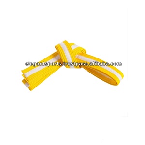 Ceintures de karaté à blocs de couleur, ceintures de teak-wondo, 100% coton, vente en gros, bande de couleur personnalisée, ceintures de karaté d'arts martiaux - Product Image 4