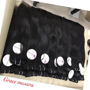 Cabello lacio virgen vietnamita de un solo proveedor, extensiones de cabello humano sin procesar, color Natural - Product Image 1