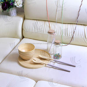 Cuencos de bambú de estilo único, cuencos de bambú lacados - Product Image 3