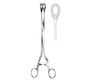 Instrumentos de ginecología Noto Calidad alemana Mahersi Manual Uterino Polypus Forceps Base quirúrgica - Product Image 1