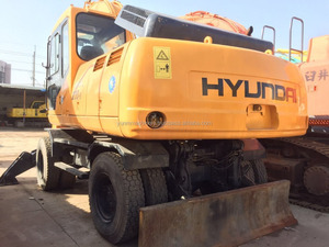Excavadora Hyundai 200-5 usada, excavadora de ruedas hyundai 200 - Product Image 4