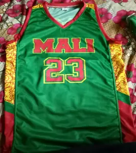 Maillot de basket-ball de haute qualité, xl, sublimation, en sergé, équipement de pédicure - Product Image 1