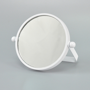 Espejo de mesa pequeño con diseño de forma redonda negra - Product Image 4