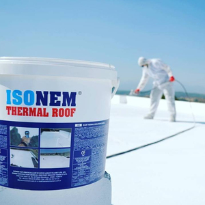 Revestimiento Térmico Acrílico para Techos Isonem THERMAL ROOF, Aplicación con Brocha, Revestimientos para Concreto y Metal, Almacenamiento de 12 Meses - Product Image 2