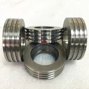 Disesuaikan Wear-Resistance Tungsten Carbide Gulungan Paduan Keras Curling Roller untuk Logam Stainless Steel Lipat Tepi Roller