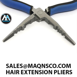 Mini pince à 3 trous outil d'extension de cheveux Micro Nano anneau en acier inoxydable Silicone plastique dissolvants Extensions de cheveux pratiques - Product Image 5