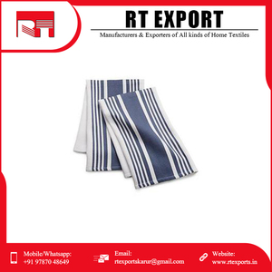 Fourniture en vrac Nouvelle arrivée Design personnalisé 100% coton Serviette de cuisine blanche Fabricant indien - Product Image 3