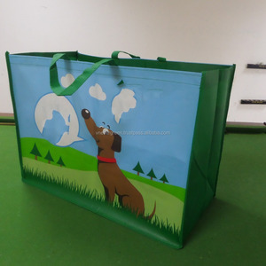 ถุงช้อปปิ้งผ้า PP แบบไม่ทอ พร้อมโครงสร้างแบบ U-Piping หูหิ้วทำจากสาย PP ขนาด 60x44x29 ซม. สีตามสั่ง ราคาถูก - Product Image 1