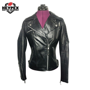 Chaqueta de moda de cuero transpirable de alta calidad con logotipo personalizado de talla grande con procesamiento profesional - Product Image 1