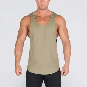 ผู้ชายออกกำลังกายกีฬา Gym เสื้อกั๊ก Stringer กล้ามเนื้อถังด้านบนเสื้อกล้ามจากบังกลาเทศ