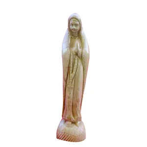 올리브 나무 새겨진 묵주 성모 마리아/베들레헴 올리브 나무 거룩한 메리기도 묵주