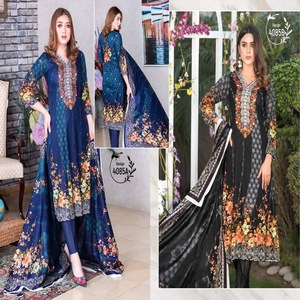 India y ropa paquistaní/pakistaní Salwar kameez cosido/césped Faisalabad - Product Image 1