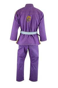 ชุดยูโดสไตล์เกาหลีสำหรับผู้ชายและผู้หญิงชุดกิโมโน BJJ 9914 100% Judogi ผ้าฝ้ายย้อมสีล้วนมีโลโก้ตามสั่ง - Product Image 3