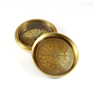 เข็มทิศเข็มทิศแบบโบราณสำหรับลูกเสือทำด้วยมือทำจากทองเหลือง NC194โดย calyron - Product Image 4